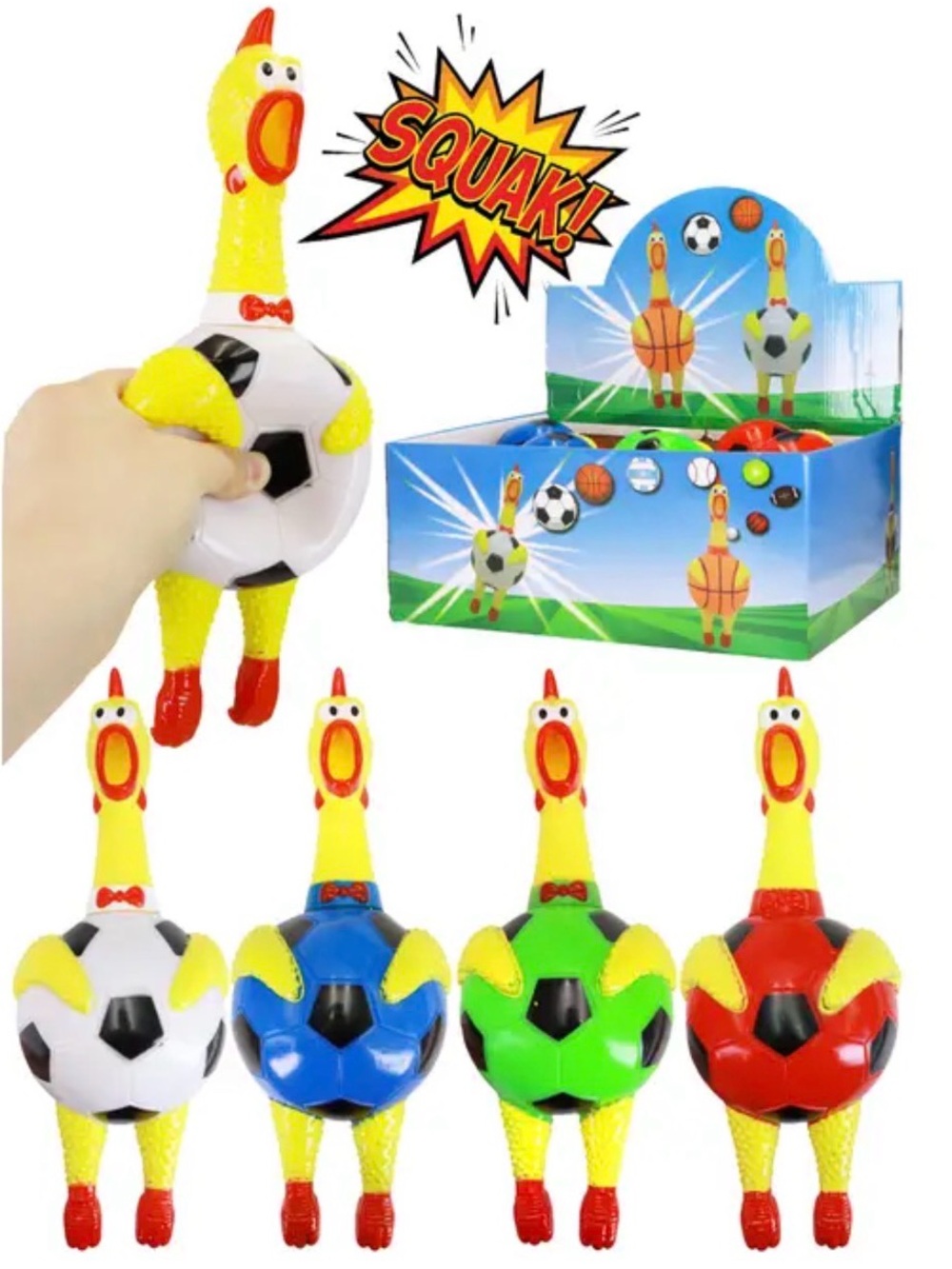 2026 World Cup football match screaming chicken BLUE COLOR (price each)